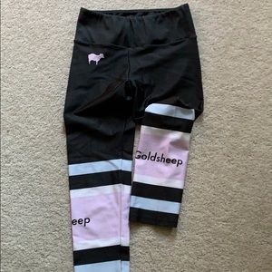 Goldsheep cropped leggings